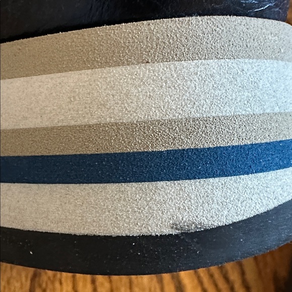 Navy Softwaves arch support platform Loafers - Picture 9 of 12